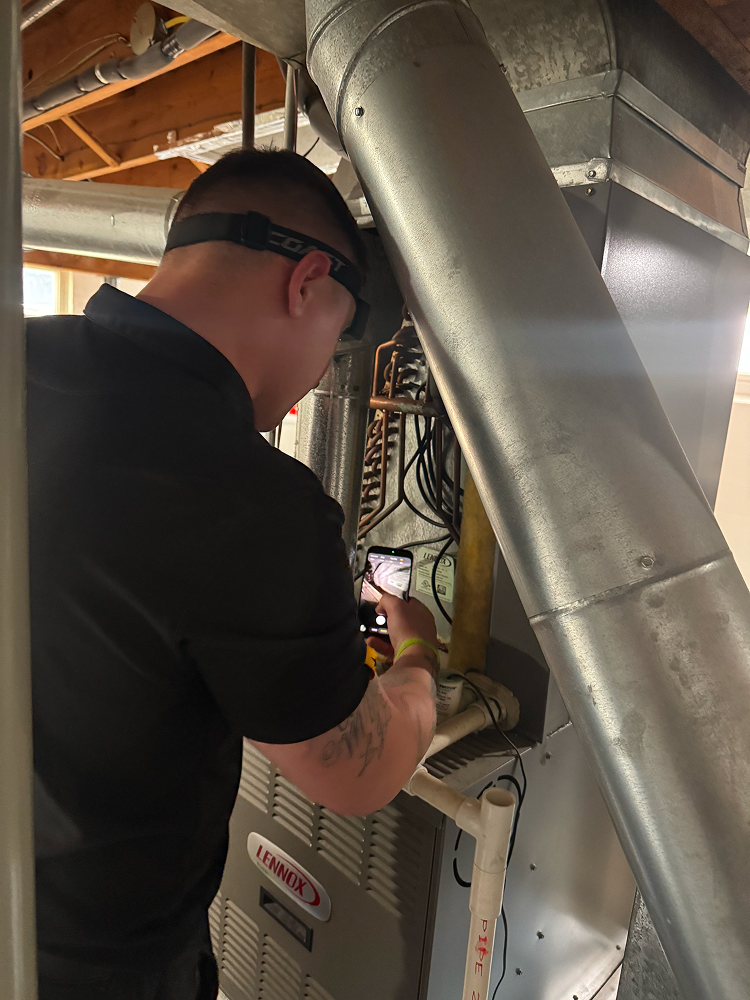 Worthington — Replaced Lennox flame sensor and verified consistent burner ignition.