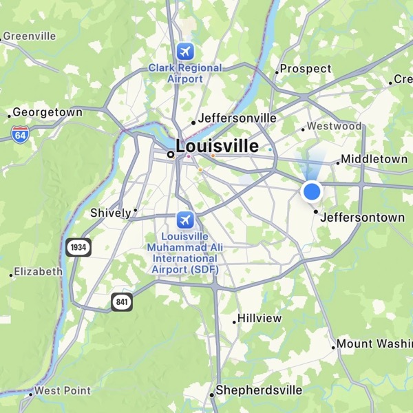 Louisville KY Service Area